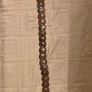 Boho women’s vintage leather belt